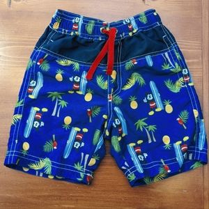 Little kid's Disney swim trunks
